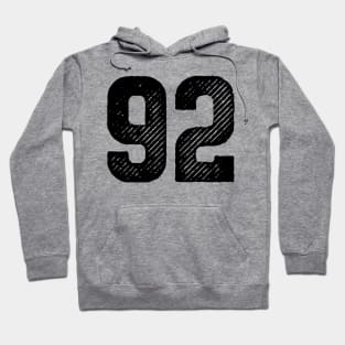 Ninety Two 92 Hoodie